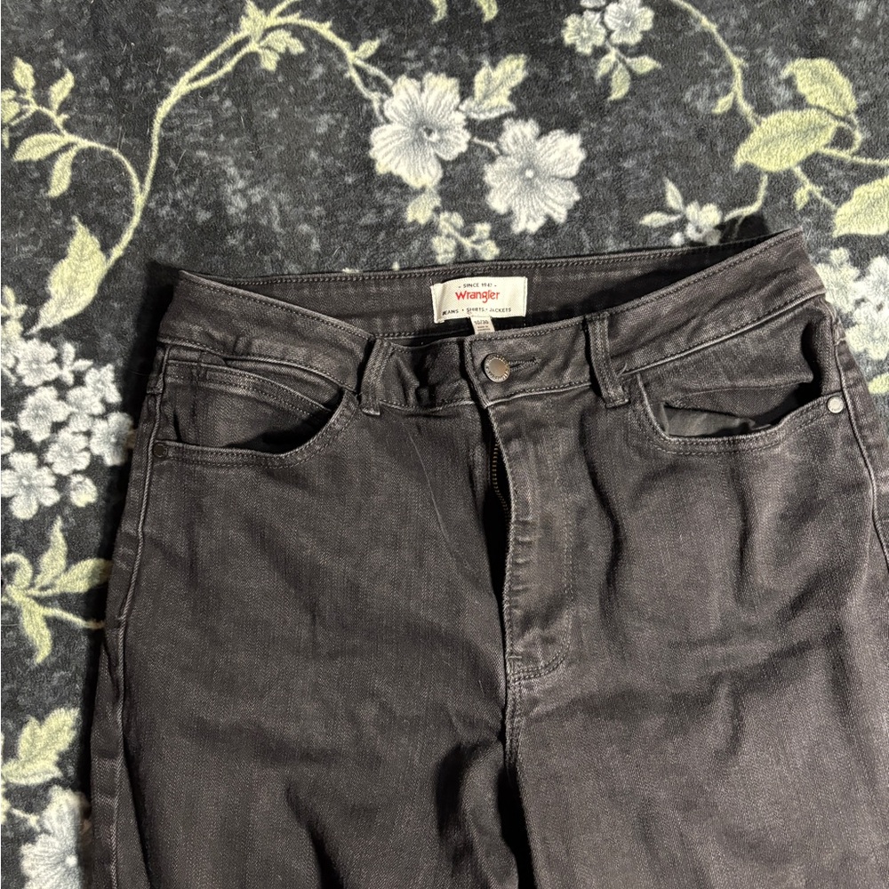 Wrangler Women's Black High Rise Jeans